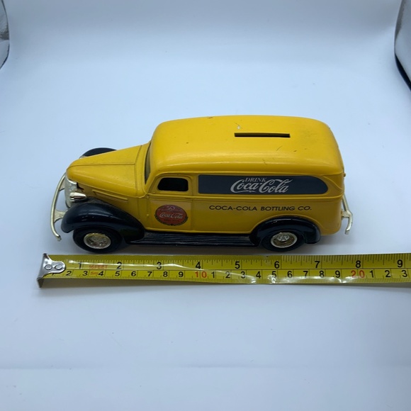 Vintage ERTL Coca-Cola 50th Anniversary 1930s Coke Promo Coin Bank Missing Key - Picture 13 of 13